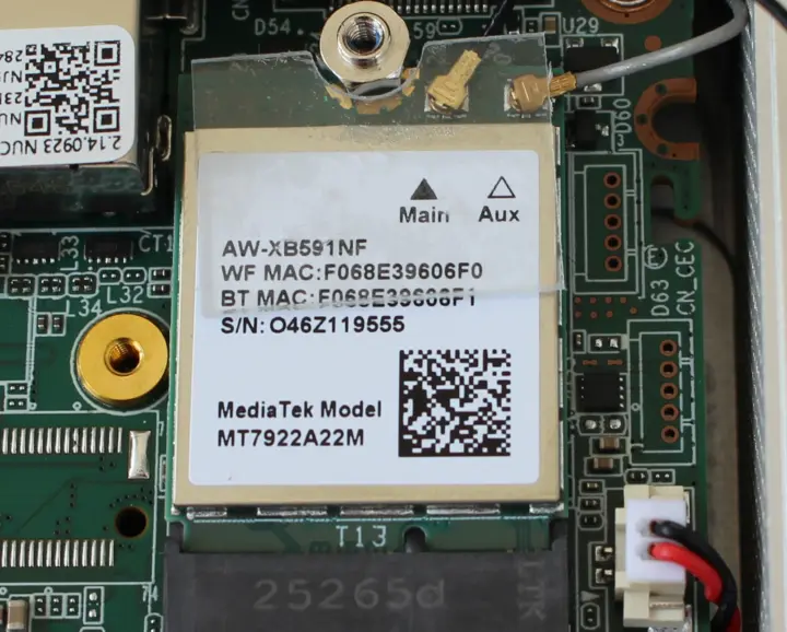 GEEKOM A7 Wi Fi module AW XB591NF GEEKOM A7 Wi Fi module AW XB591NF