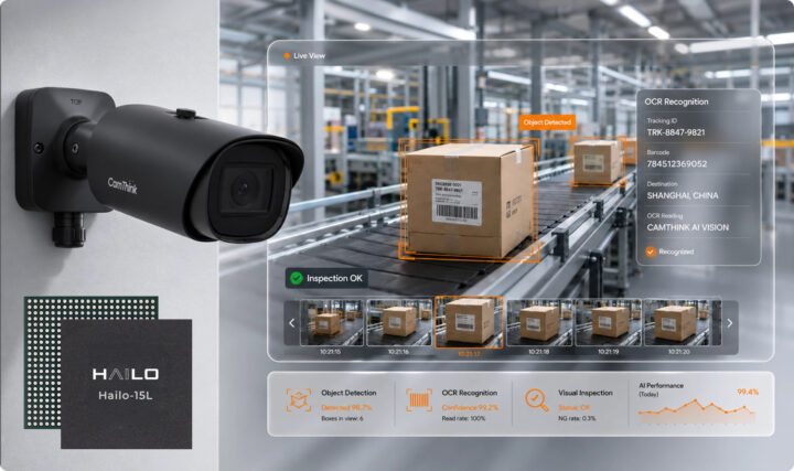 Hailo-15H 4K AI camera