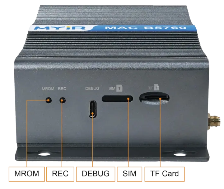 MYiR MAC-B5760 fanless Edge AI IPC MYiR MAC-B5760 fanless Edge AI IPC