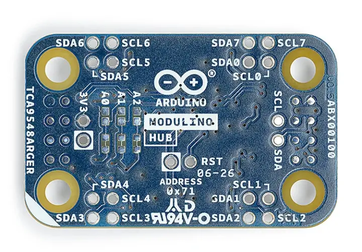 Modulino Hub eight I2C connectors