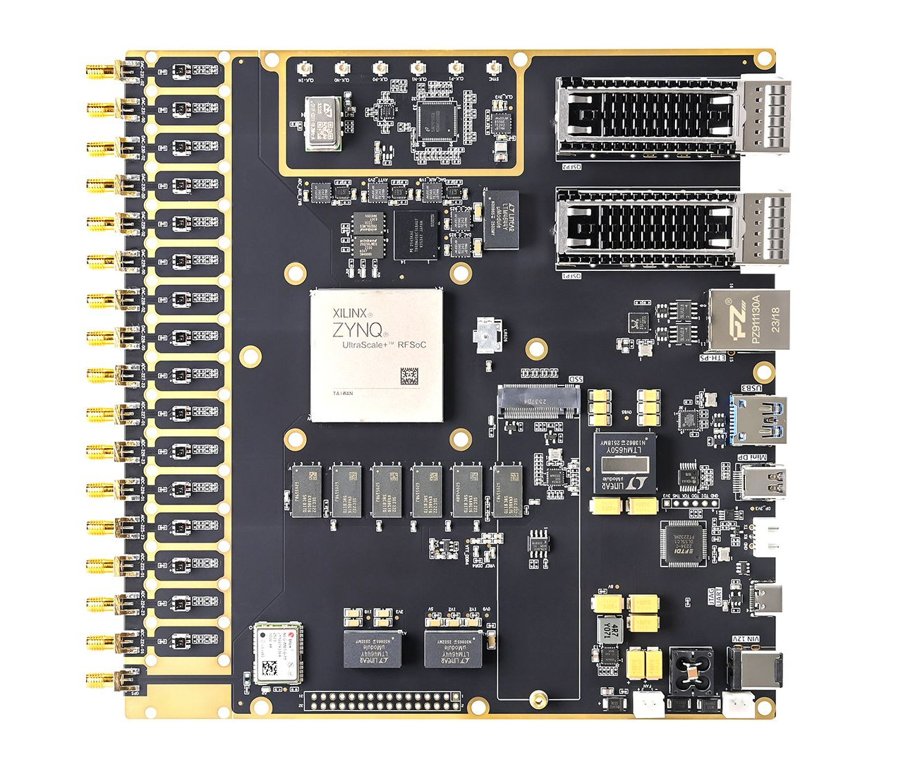 PZSDR P047 RF ADC and RF DAC board
