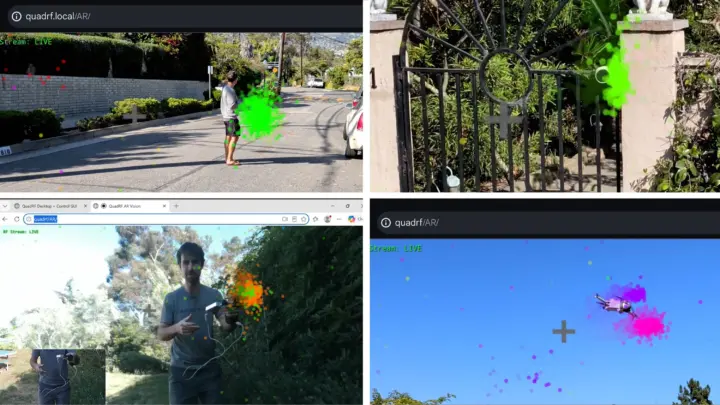 RF signal augmented reality