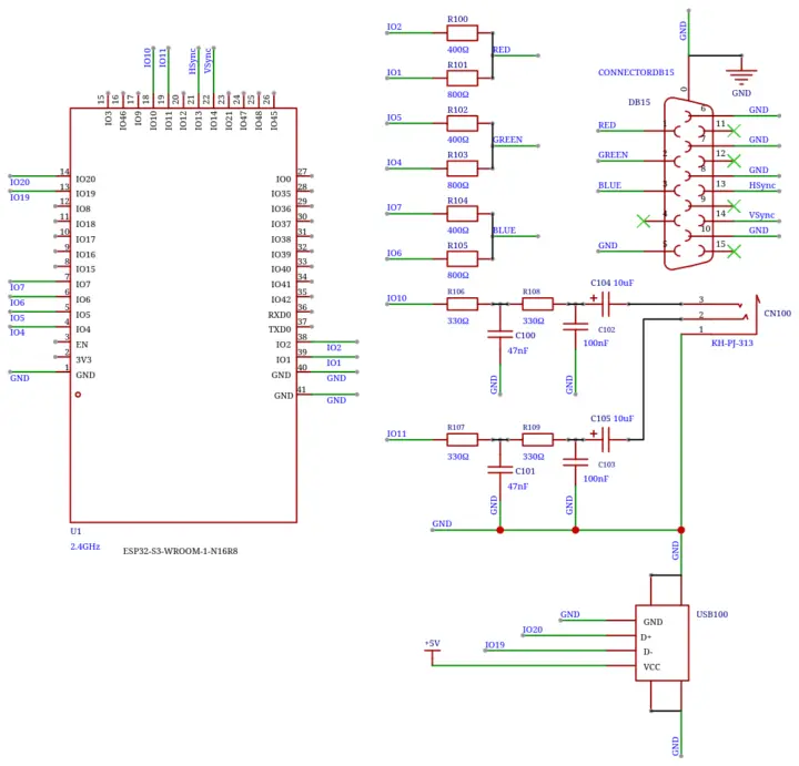 S3-MSX PC firmware ESP32-S3 VGA audio wiring S3-MSX PC firmware ESP32-S3 VGA audio wiring