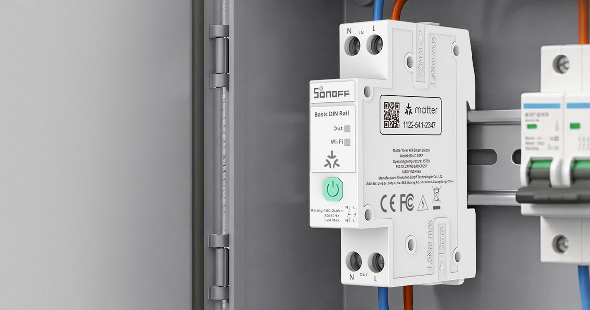 SONOFF Basic DIN Rail