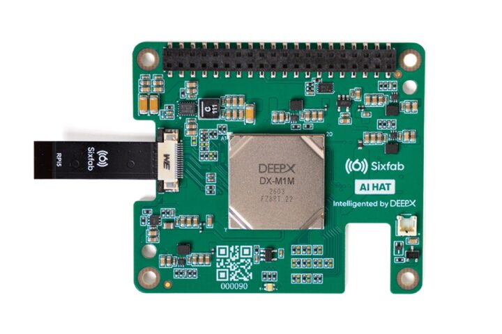 Sixfab AI HAT for Raspberry Pi 5
