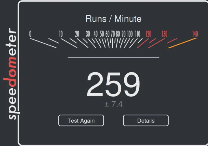 Speedometer 2.0