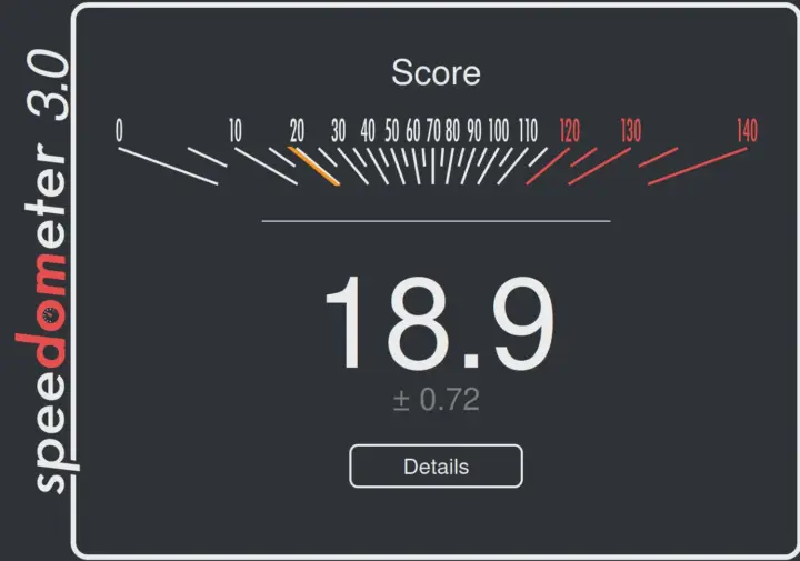 Speedometer 3.0