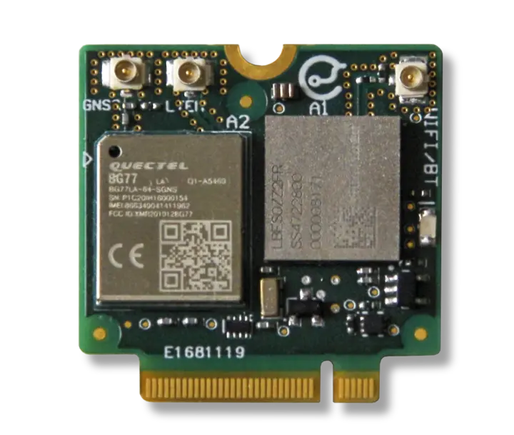 WiFi 6 BLE 802.15.4 LTE M NB IoT GPS M2 module