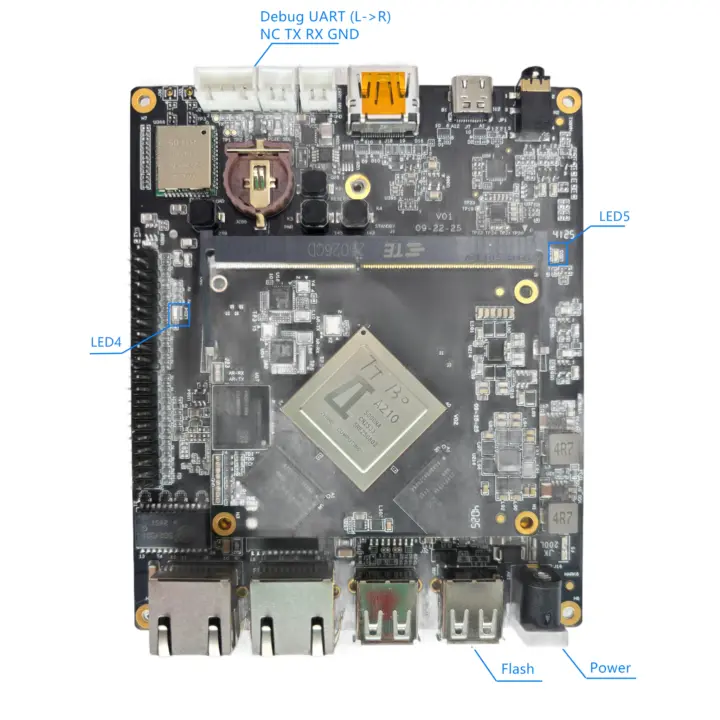 Zhihe A210 SO-DIMM V2 development board Zhihe A210 SO-DIMM V2 development board