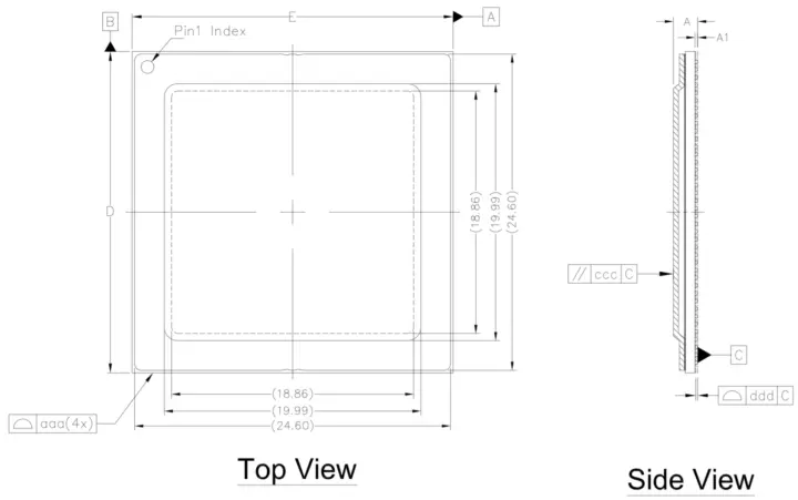 Zhihe A210 package dimensions Zhihe A210 package dimensions