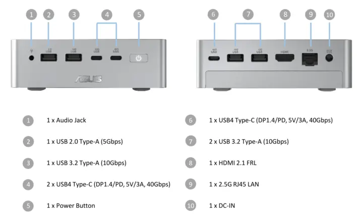 asus ascent qn10 specifications