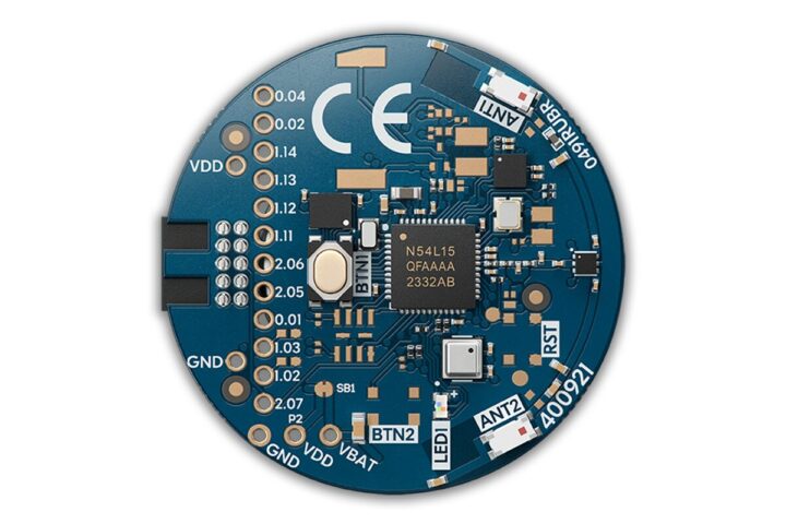 nRF54L15 Tag front side nRF54L15 Tag front side