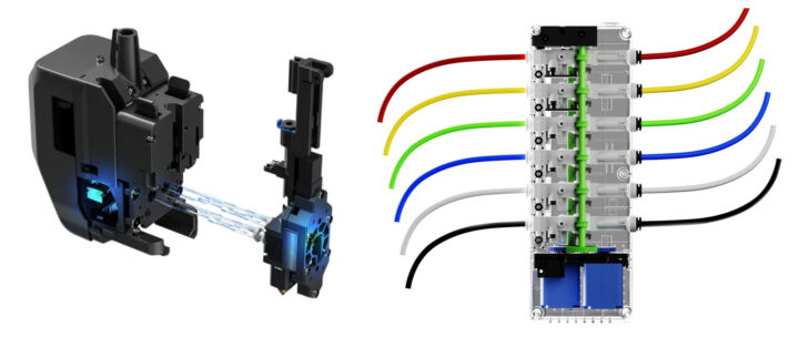 5s Toolhead Swap and 6 Channel Auto Filament System 5s Toolhead Swap and 6 Channel Auto Filament System