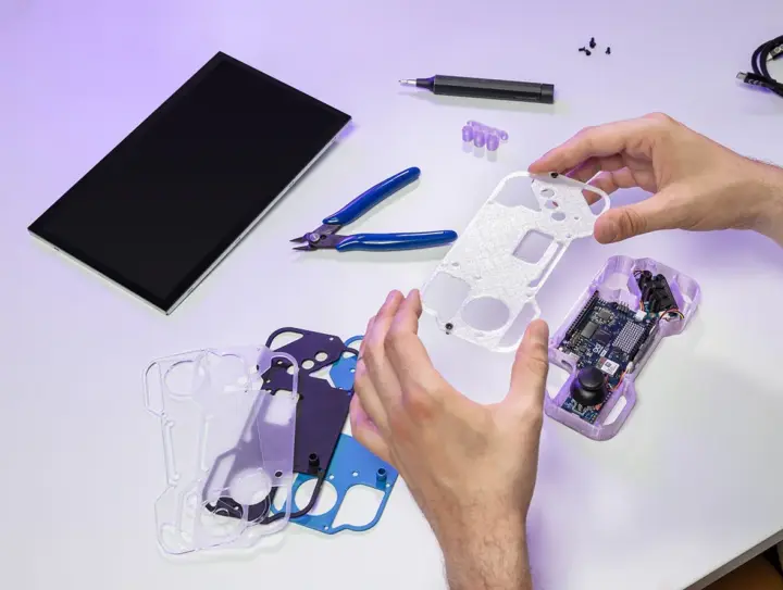 3D printed parts