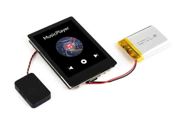 Battery powered ESP32-C5 music player Battery powered ESP32-C5 music player