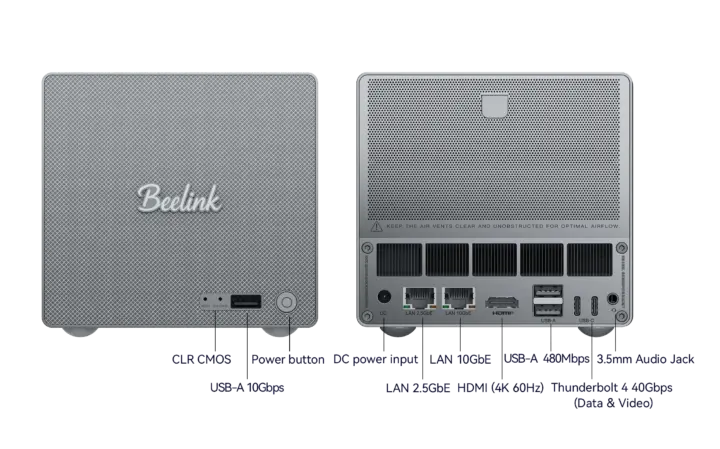 Beelink ME Pro 2 bay hybrid NAS specifications (1) Beelink ME Pro 2 bay hybrid NAS specifications (1)