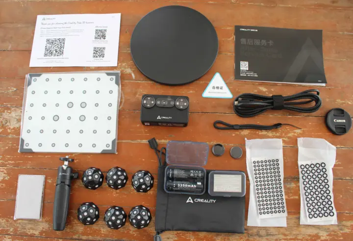 Creality Pika 3D scanner unboxing Creality Pika 3D scanner unboxing