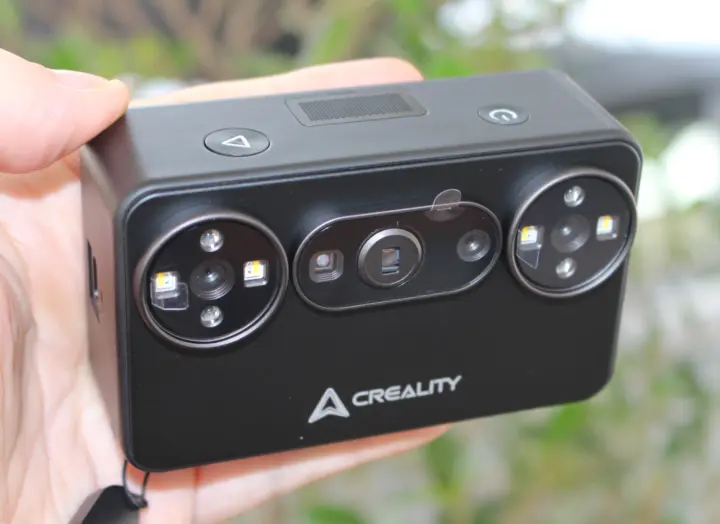 Creality Pika portable 3D scanner front cameras Creality Pika portable 3D scanner front cameras