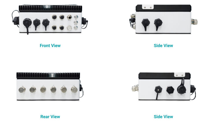 DFI X6X-ORN all side view