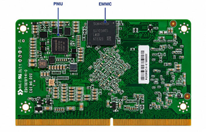 Jetway SMC ARK1 SMARC module back