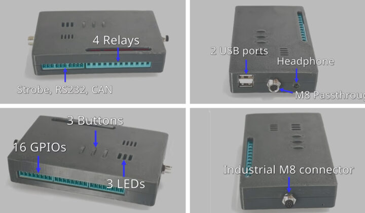 Luxonis M8 Controller Box all IO