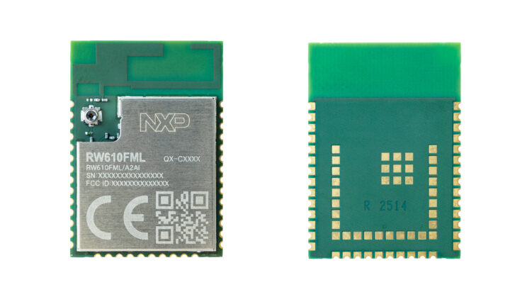 NXP RW610FML front and back side NXP RW610FML front and back side