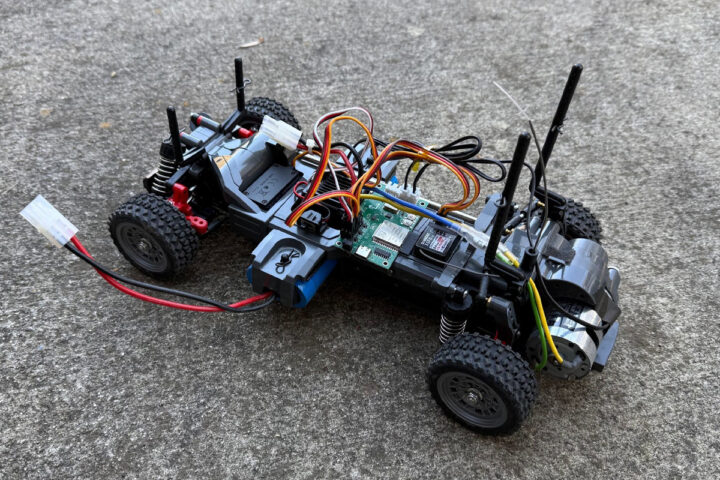 Open RC Spotter installed in a RC car