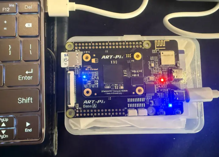 RT-Thread Art Pi II board microSD card USB Debug RT-Thread Art Pi II board microSD card USB Debug