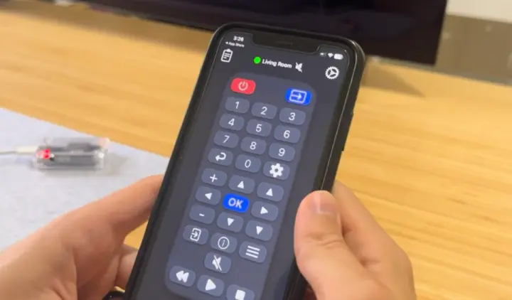 Smartphone remote control app Smartphone remote control app