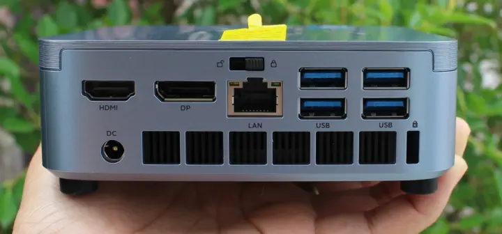 ACEMAGIC Kron Mini K5 Intel Core 3 304 rear ports