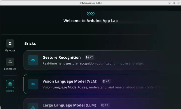 Arduino App Lab Bricks