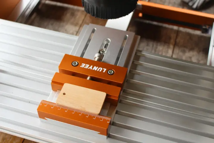 CNC Vise Worktable with Plywood