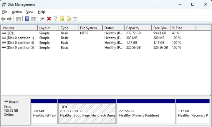 Disk Management partition Disk Management partition