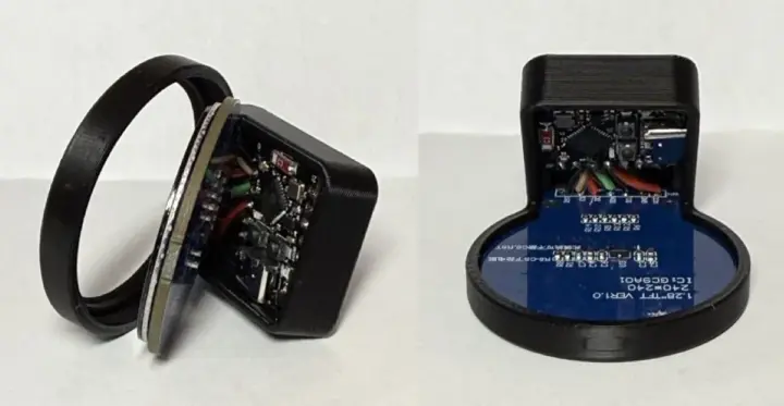 การออกแบบภายในของ ESP32 Plane Radar
