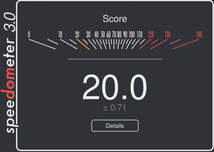 GEEKOM IT13 Max Speedometer3.0 firefox GEEKOM IT13 Max Speedometer3.0 firefox