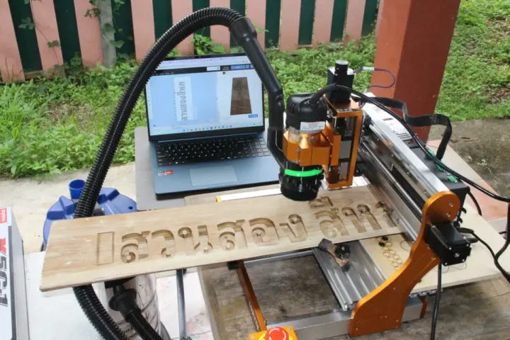 LUNYEE 3020 Nova CNC wood depth 10 mm