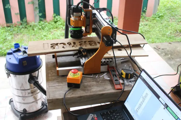 LUNYEE 3020 Nova CNC wood depth 10 mm.3 Tile