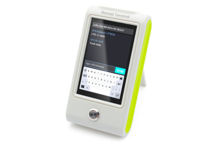 Makerfabs Nomad Terminal – อุปกรณ์พกพา LoRa GNSS หน้าจอ 3.5 นิ้ว