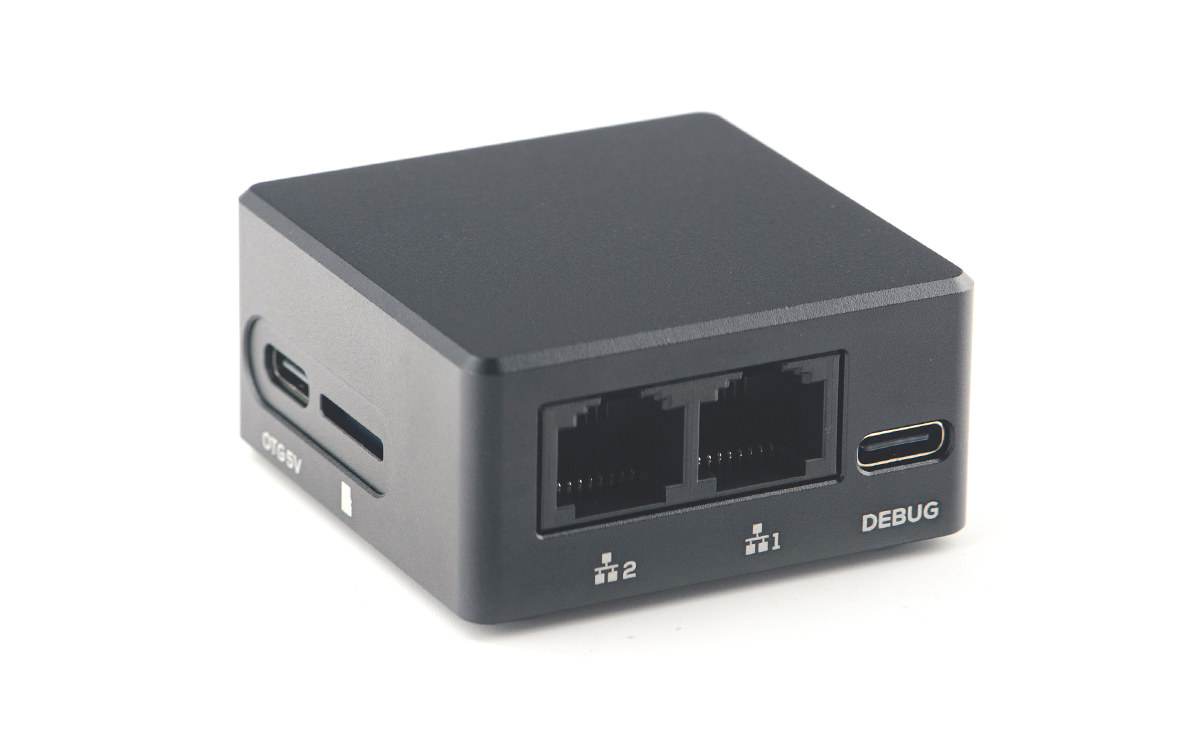 NanoPi R28S Dual GbE router USB C Debug port