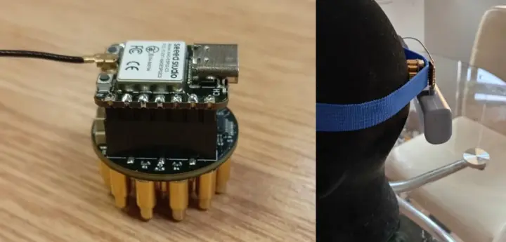 XIAO ESP32 S3 ESP32-C6 EEG device
