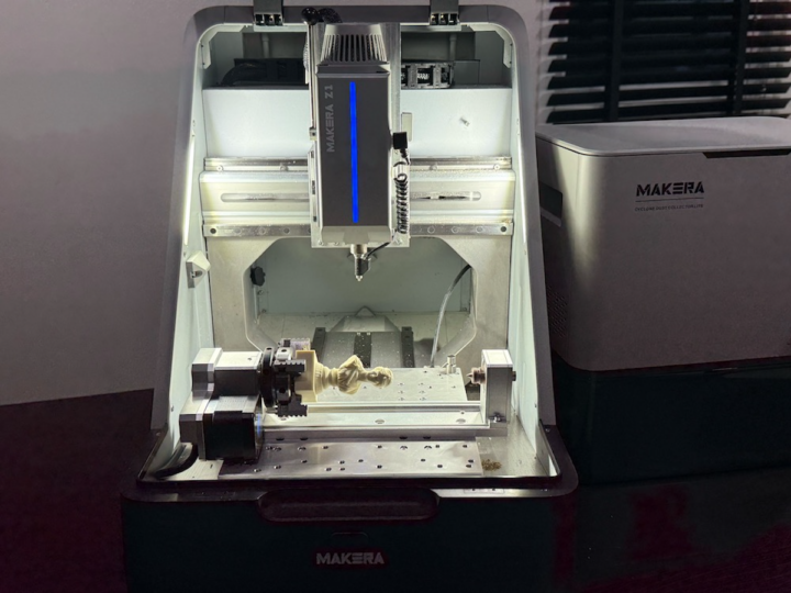 makera z1 4th axis cnc milling makera z1 4th axis cnc milling