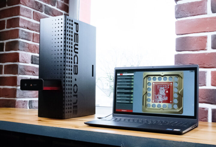 PewCB Desktop PCB Prototyping System