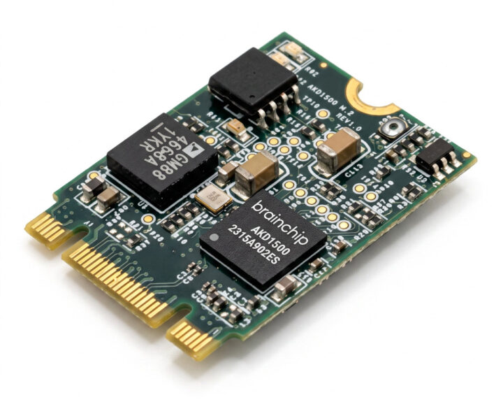 การ์ดพัฒนา Brainchip AKD1500 M.2