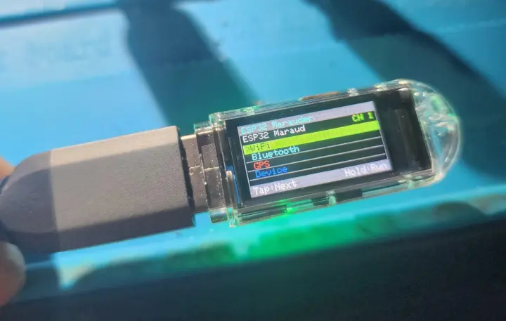 ESP32 Marauder T-Dongle-C5 ESP32 Marauder T-Dongle-C5
