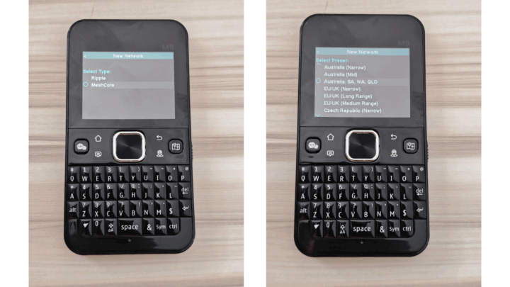 Elecrow ThinkNode M9 choose protocol frequency Elecrow ThinkNode M9 choose protocol frequency
