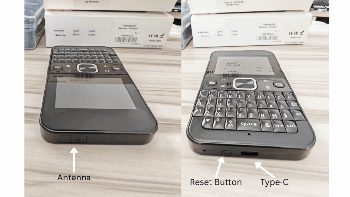 Elecrow ThinkNode M9 top bottom Elecrow ThinkNode M9 top bottom