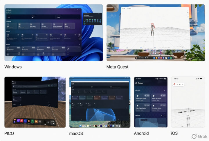 ทำงานบน Windows, Meta Quest, Pico, macOS, Android และ iOS