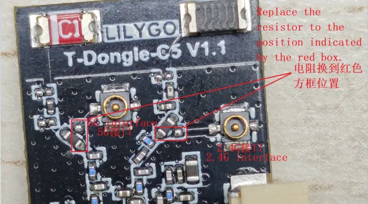 T-Dongle-C5 internal external antenna T-Dongle-C5 internal external antenna