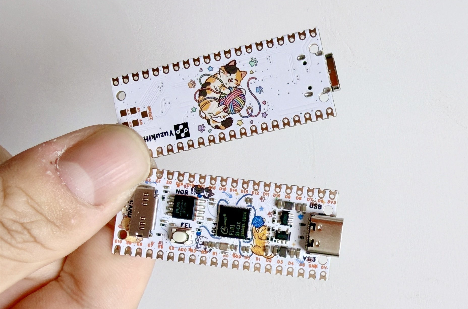YuzukiNeko Allwinner F101 SBC