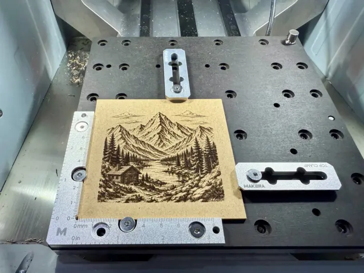 makera z1 laser engraving on wood result makera z1 laser engraving on wood result